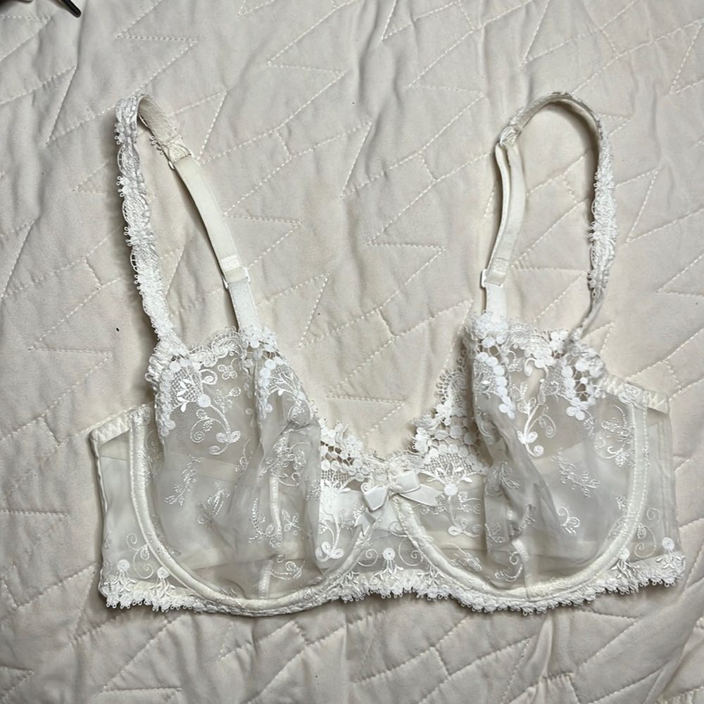 Simone Perele Wish Sheer Demi - White 34DD